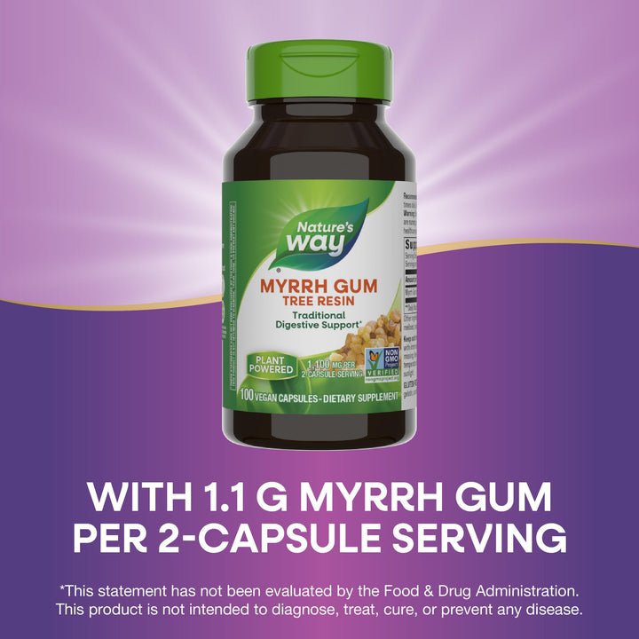 Nature&#39;s Way Myrrh Gum Tree Resin, Traditional 