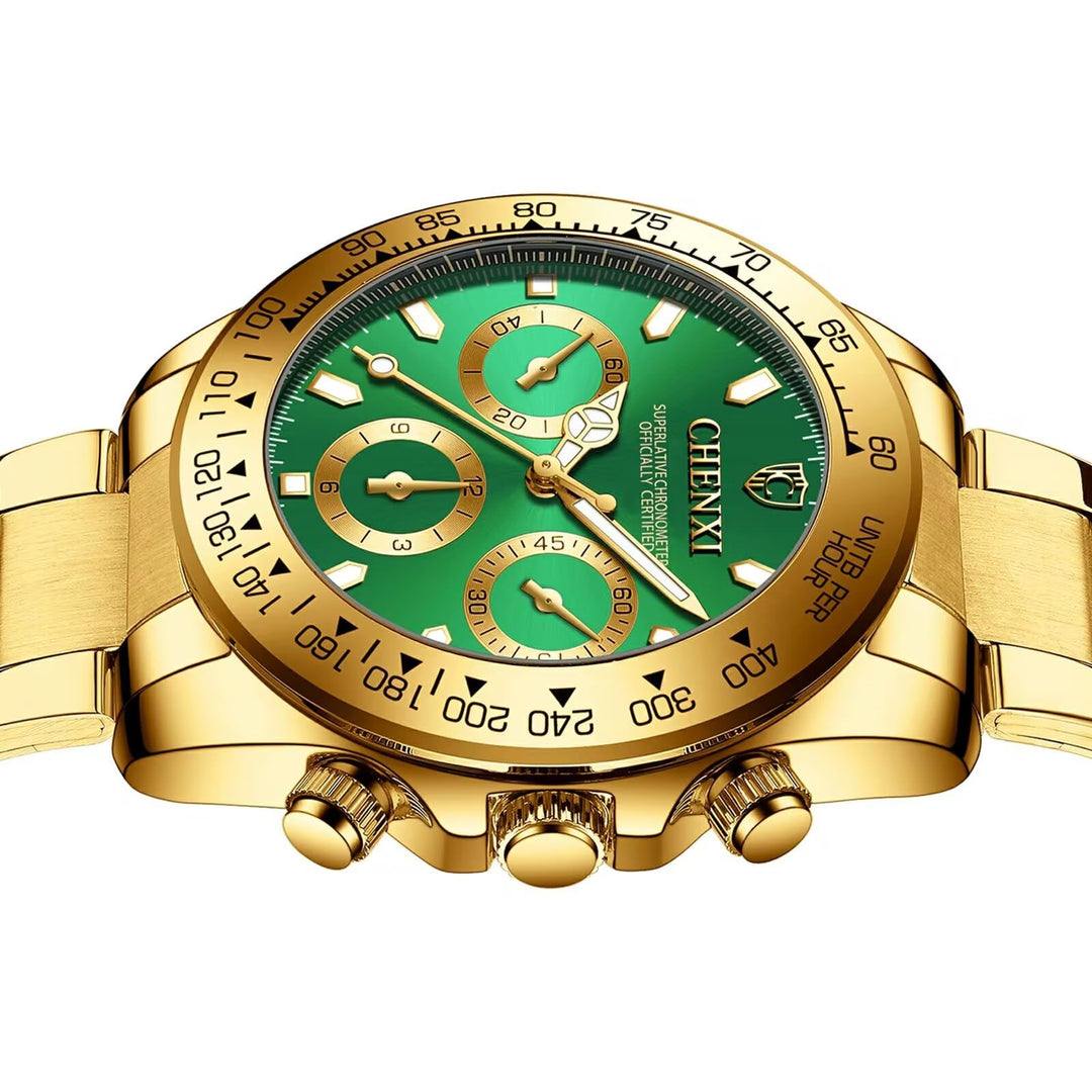 Classics Business Analog Watch Big Face Luminous Waterproof Stainless Steel Watch Elegant Gift Watch for Men…