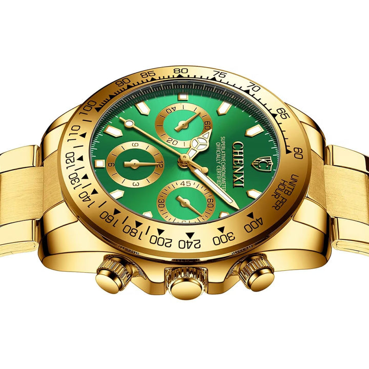Classics Business Analog Watch Big Face Luminous Waterproof Stainless Steel Watch Elegant Gift Watch for Men…