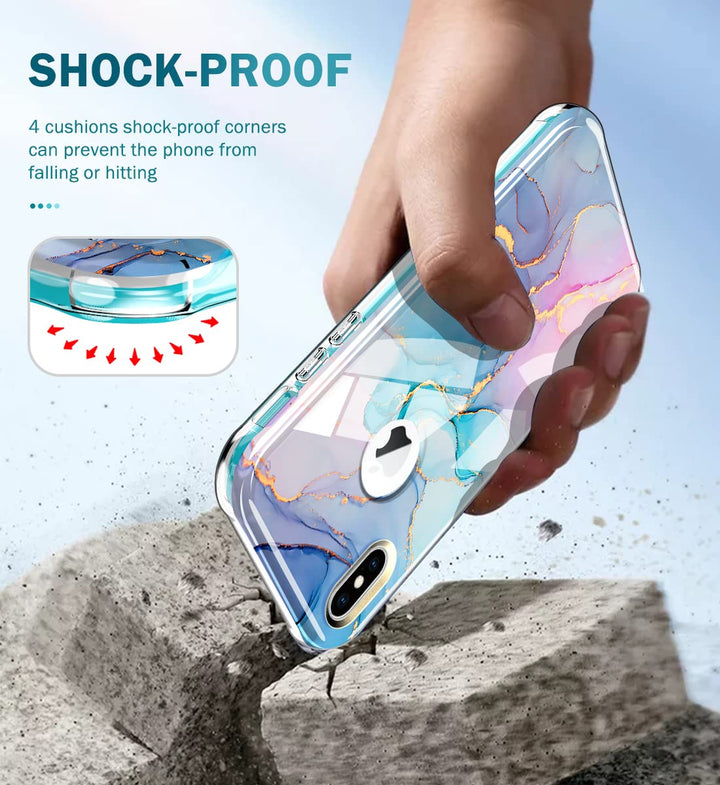 DT Compatible for iPhone Xs Max Case Built with Screen 