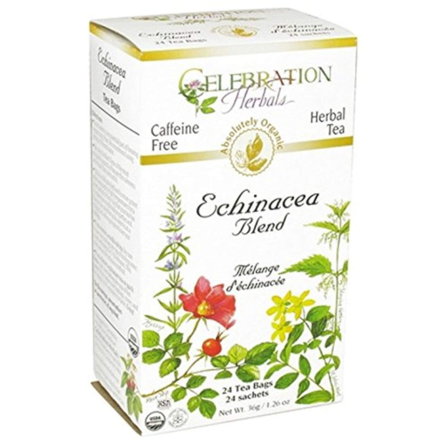 CELEBRATION HERBALS, Echinacea Blend Tea Organic