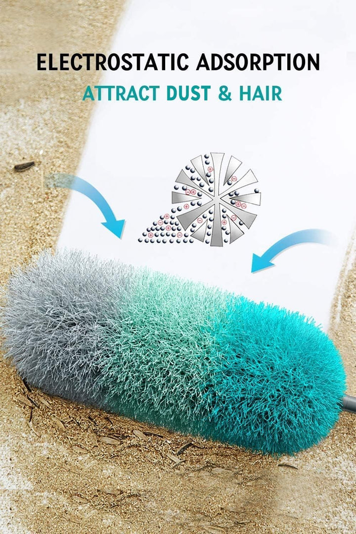 BOOMJOY Microfiber Telescoping Duster, 100 Extendable, 