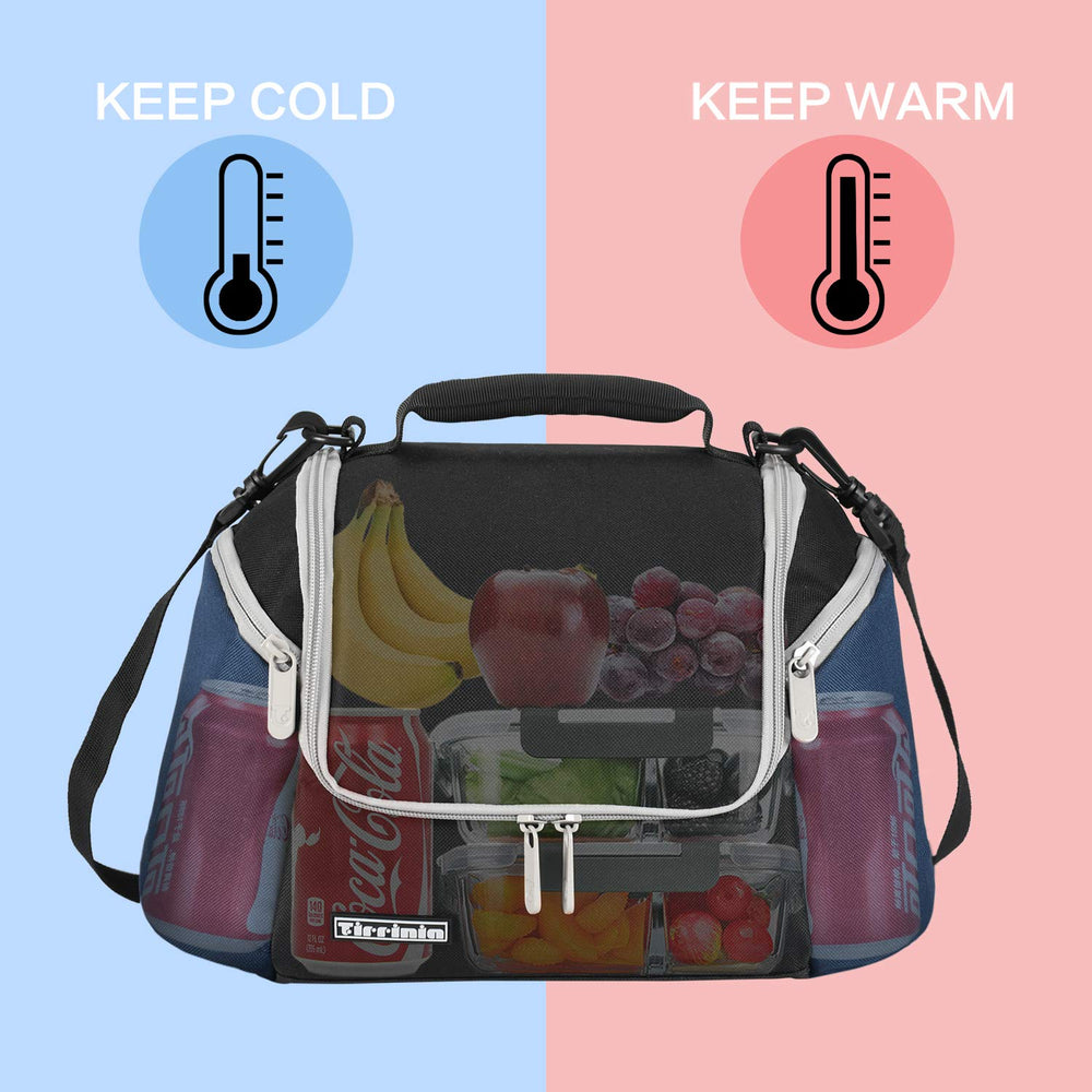 Tirrinia Insulated Lunch Box for Women Men, Leakproof T