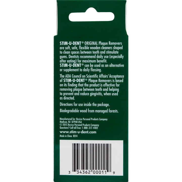 STIM-U-DENT - Plaque Removers, Value Pack, Mint, 8 pk -