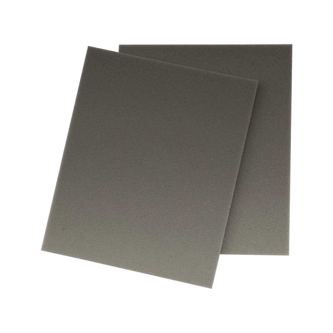 3M Softback Sanding Sponge Aluminum Oxide Abrasive Pad 4-1/2 Inch x 5-1/2 Inch, Microfine 1200-1500 Grit (Set of 2)