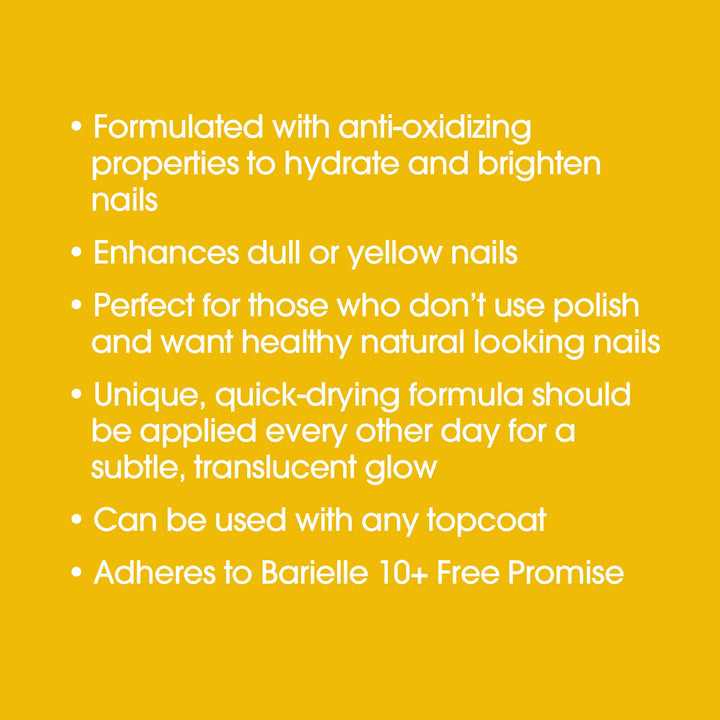 Barielle Nail Brightener, 0.50-Ounces Glass Bottle