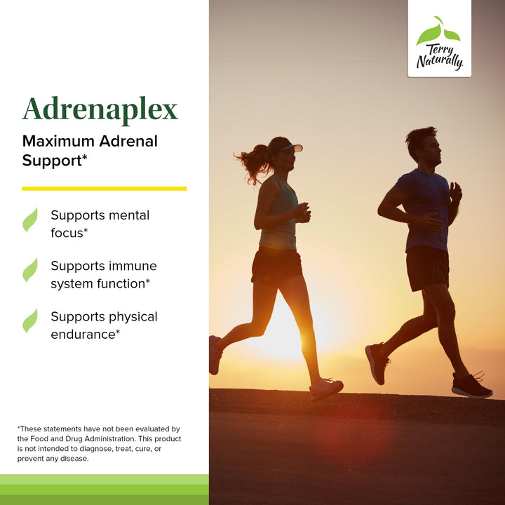 Adrenaplex - Adrenal Gland Function Supplement - Glandular Support Supplement with Vitamins C &amp; B6 - Dietary Supplement to Support Healthy Adrenal Function - 60 Capsules (Pack of 2)