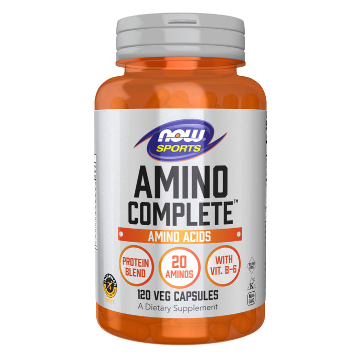 NOW Sports Nutrition, Amino Complete™, Protein Blend Wi