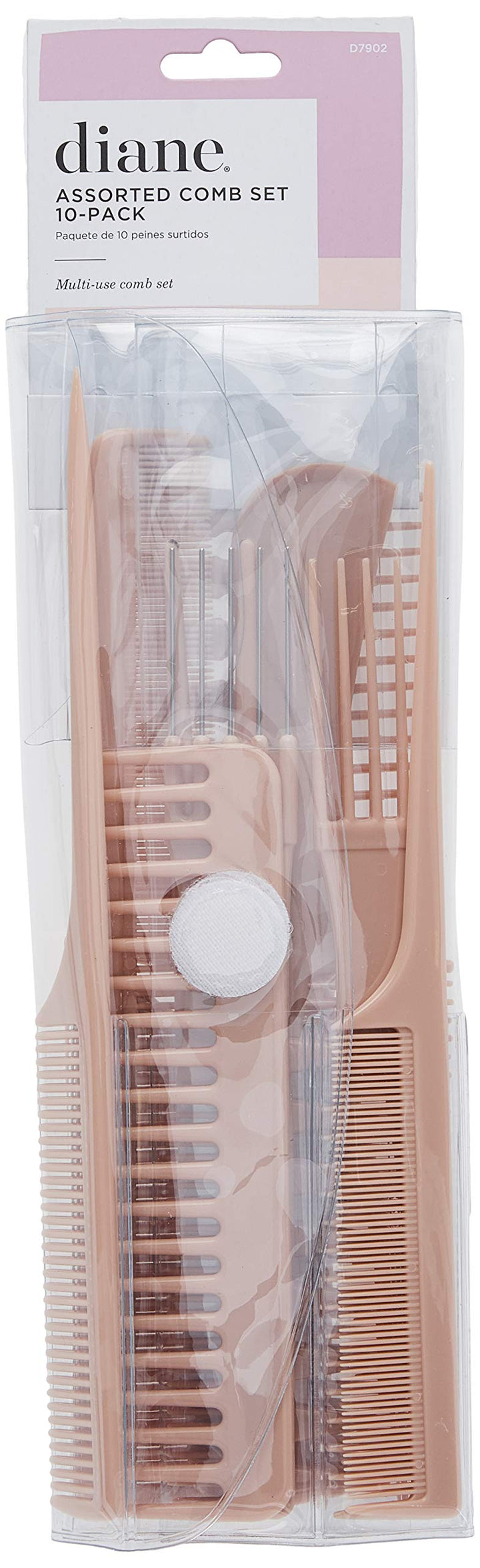 Bone : Diane D7902 Assorted Comb Kit