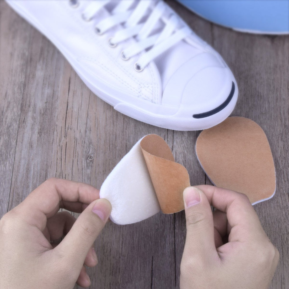3 Pairs of Large Felt Tongue Pads for Shoes and Boots S