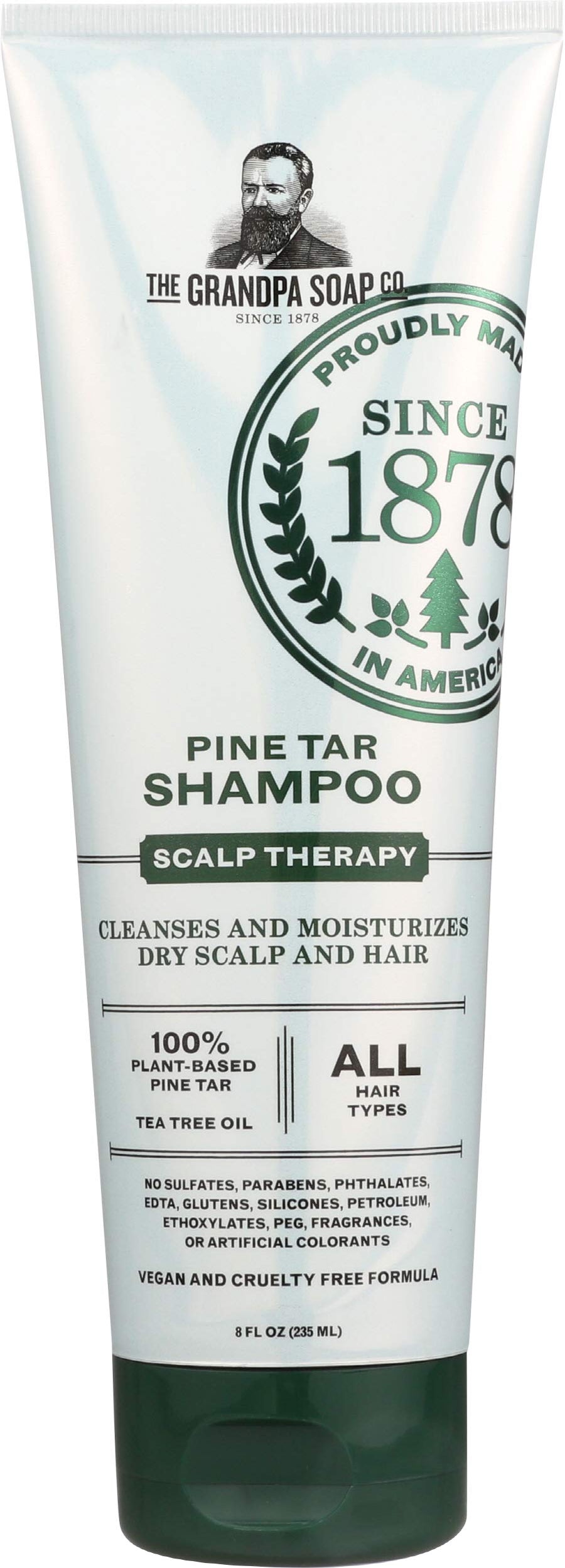 Pine Tar Shampoo, 8 Fluid Ounce ( Packaging May Vary)