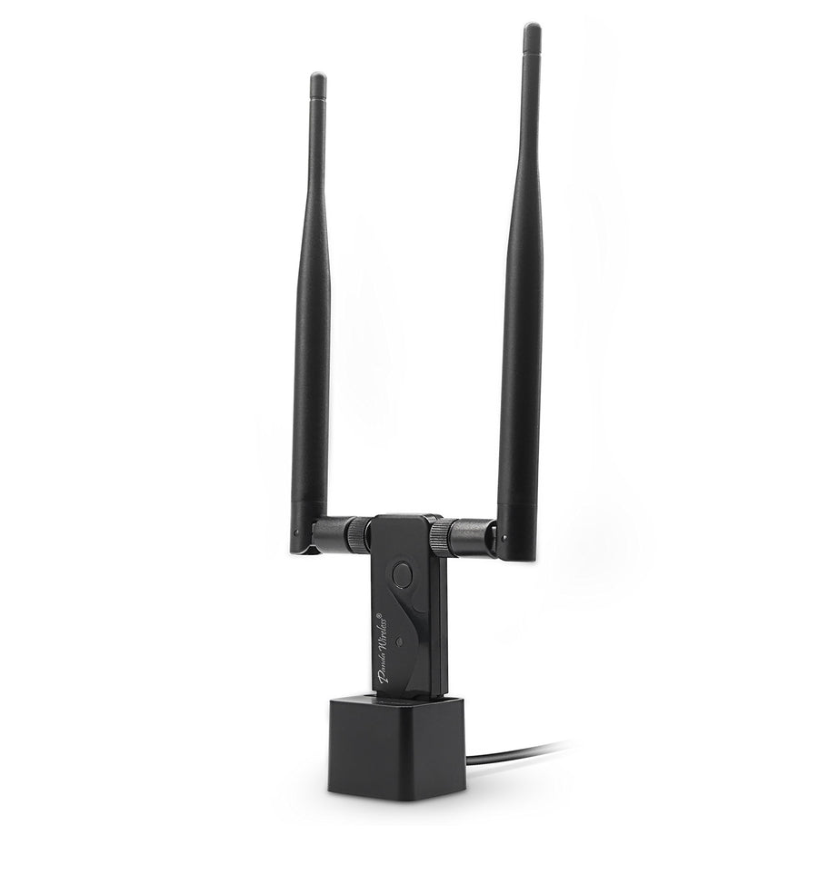 ® PAU09 N600 Dual Band (2.4GHz and 5GHz) Wireless N USB Adapter W/Dual 5dBi Antennas - Windows 7/8/10/11, Zorin, Mint, Ubuntu, openSUSE, Fedora, Centos, Kali and Raspbian