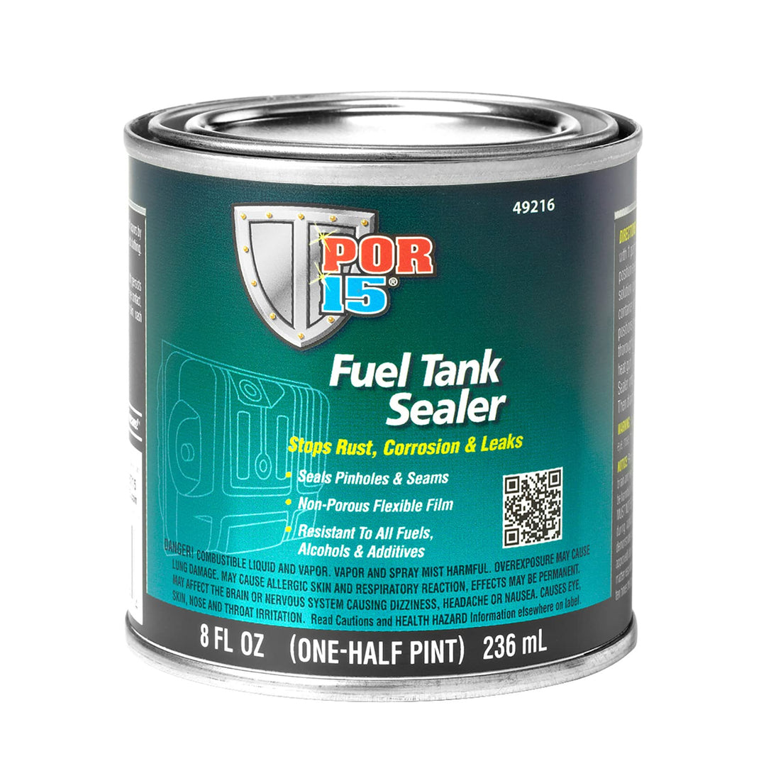 Fuel Tank Sealer, Stops Rust, Corrosion and Leaks, Resistant to All Fuels, Alcohols and Additives, 8 Fluid Ounces