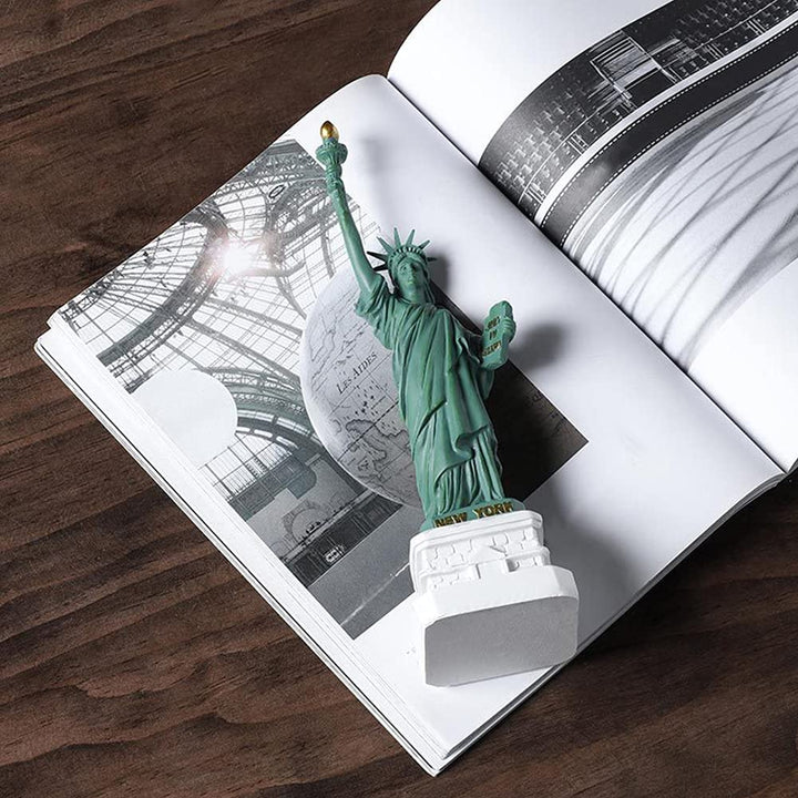 JIANWEI Statue of Liberty Sculpture, Waterproo-f Home D