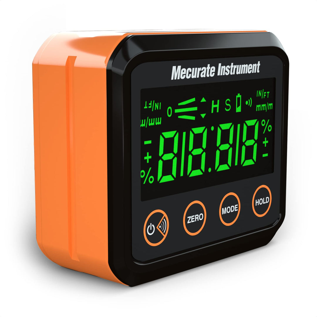 Digital Angle Gauge and Protractor, Precise Measurement Digital Angle Finder tool with LCD and Backlight for Woodworking and Building