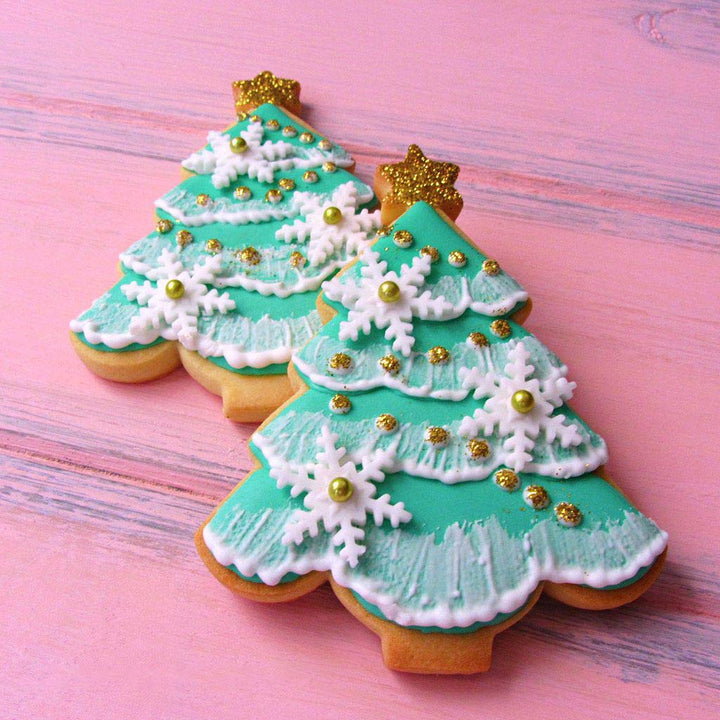 Christmas Cookie Cutter Set, 8 Pieces Stainless Steel Cutters Molds for Making Santa, Gingerbread Men, Reindeer, Christmas Tree, Snowflake, Snowman, Sock, Candy Canes with Merry Christmas Card