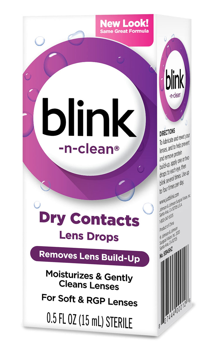 Complete Blink-N-Clean Lens Drops, 0.5 Fluid Ounce