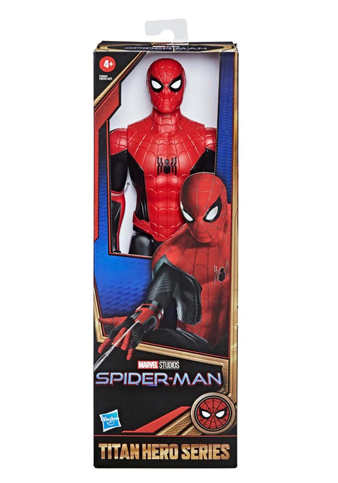 Marvel Titan Hero Series 12-Inch New Red and Black Suit Action Figure Toy, Movie Inspired, for Kids Ages 4 and Up