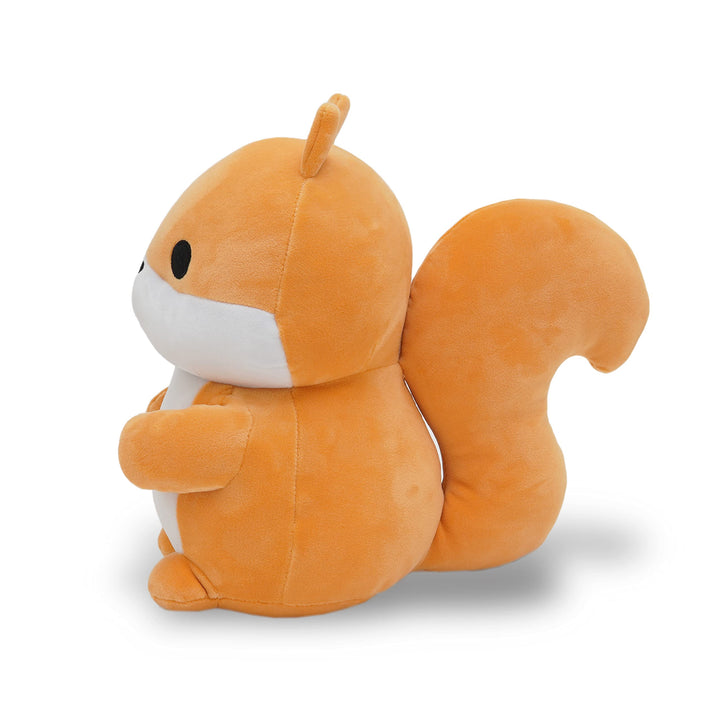 Brown Squirrel Plush Toy - 10 Inches Plushie Stuffed Animal - Hug and Cuddle with Squishy Soft Fabric and Stuffing for Boys and Girls