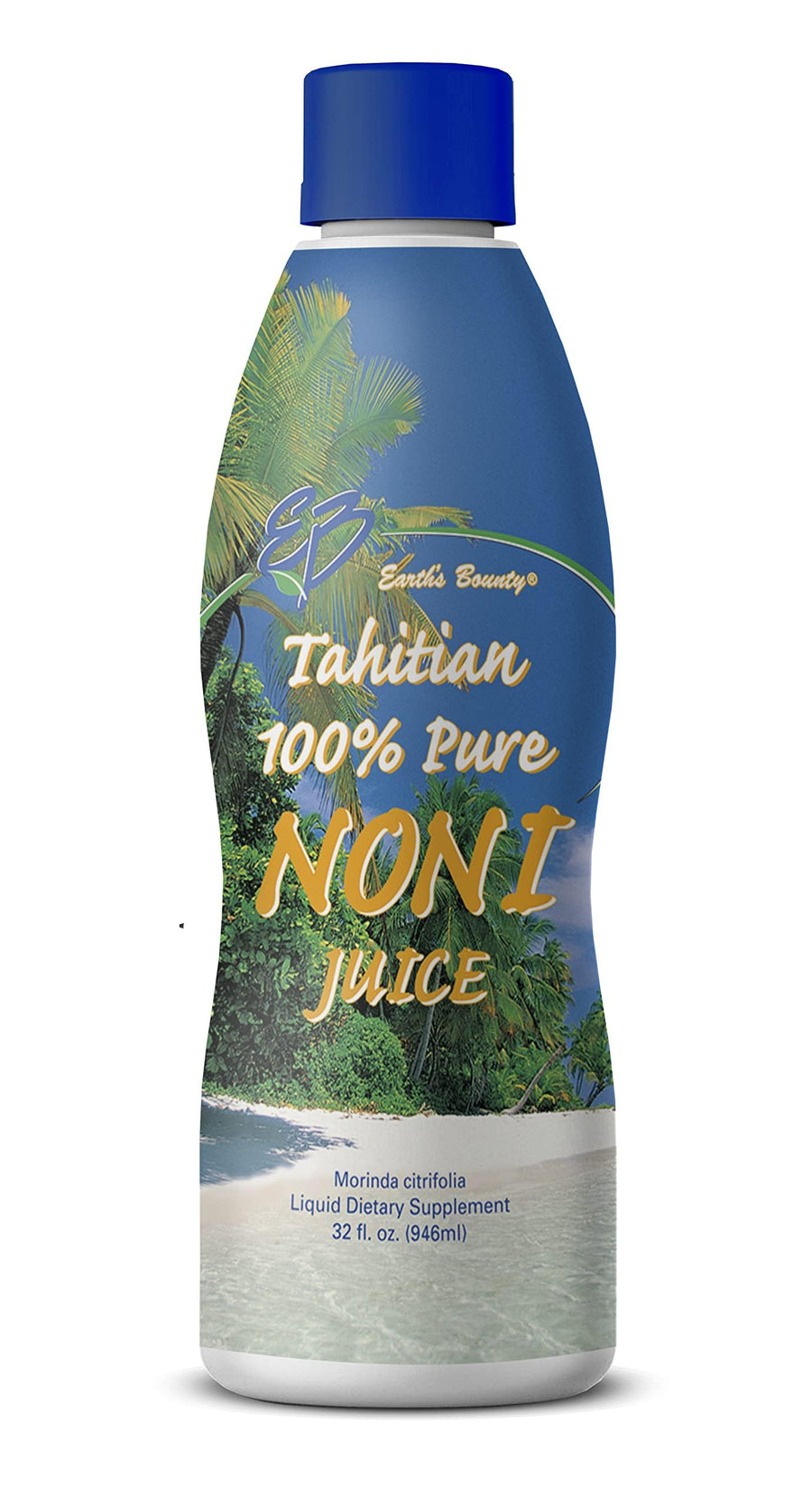 Earth's Bounty - Pure Noni Juice from Tahiti - 32 o