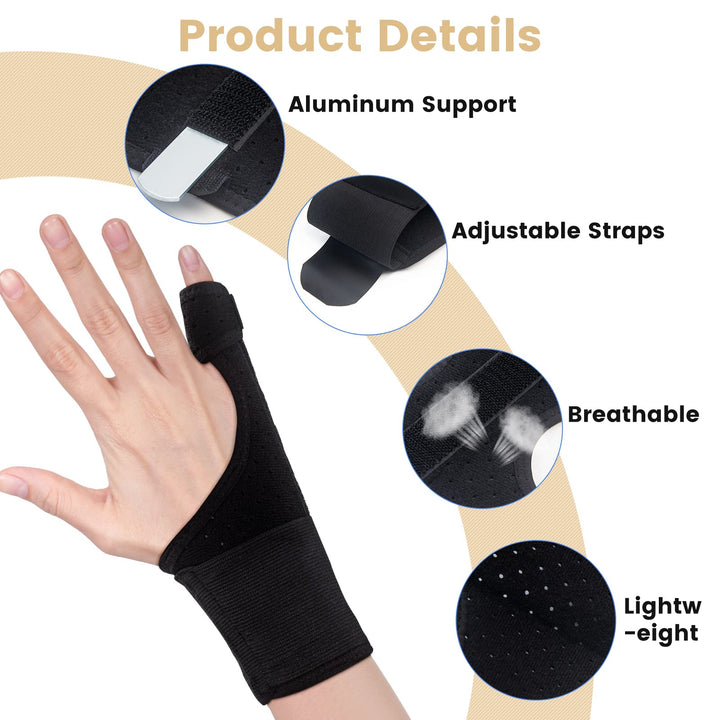 EDNYZAKRN Trigger Finger Splint, Pinky Finger Splints f
