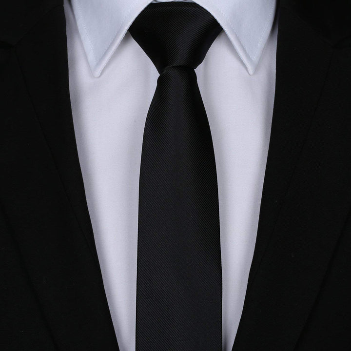 Solid Color ties for men Eco-friendly Fashion Slim Necktie 2.4&#39;&#39; [6cm]