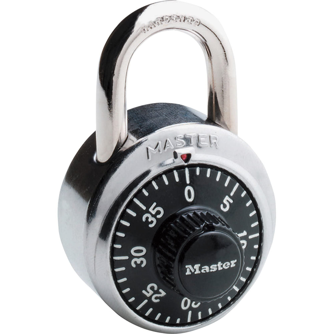1500D Locker Lock Combination Padlock, 1 Pack, Black