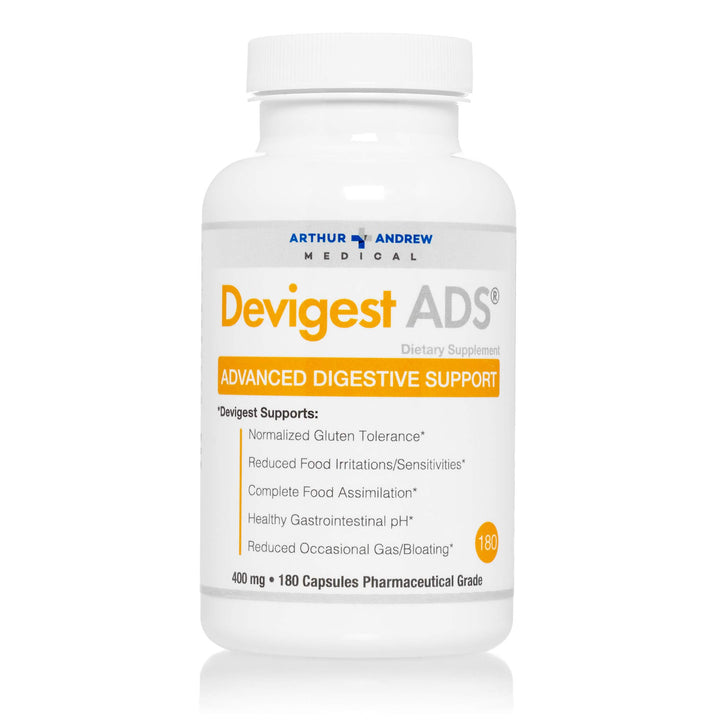 - Devigest ADS, Advanced Digestive Support, Relief for Lactose Intolerance and Casein Sensitivities, Vegan, Non-GMO, 180 Capsules