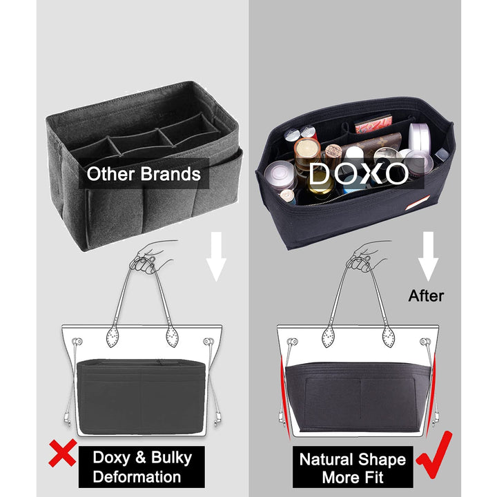 Doxo Felt Organizer Insert Handbag&amp;Tote Purse O