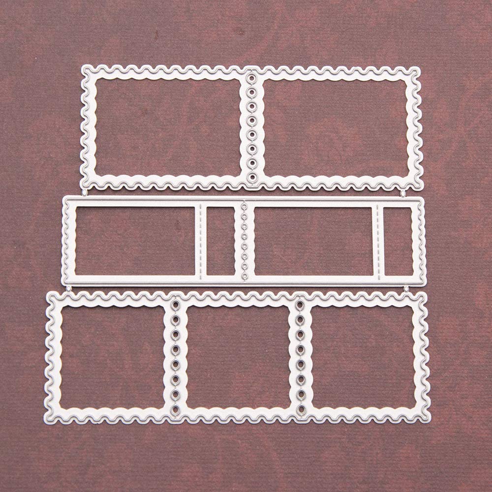 Rectangle Square Stamps Frame Metal Cutting Dies for Card Making and Scrapbooking Paper Crafts Die Cuts
