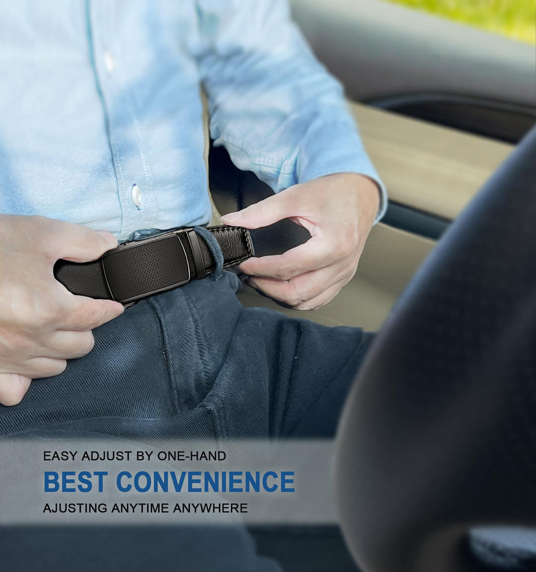 BULLIANT Men&#39;s Belt, Slide Ratchet Belt For Gif