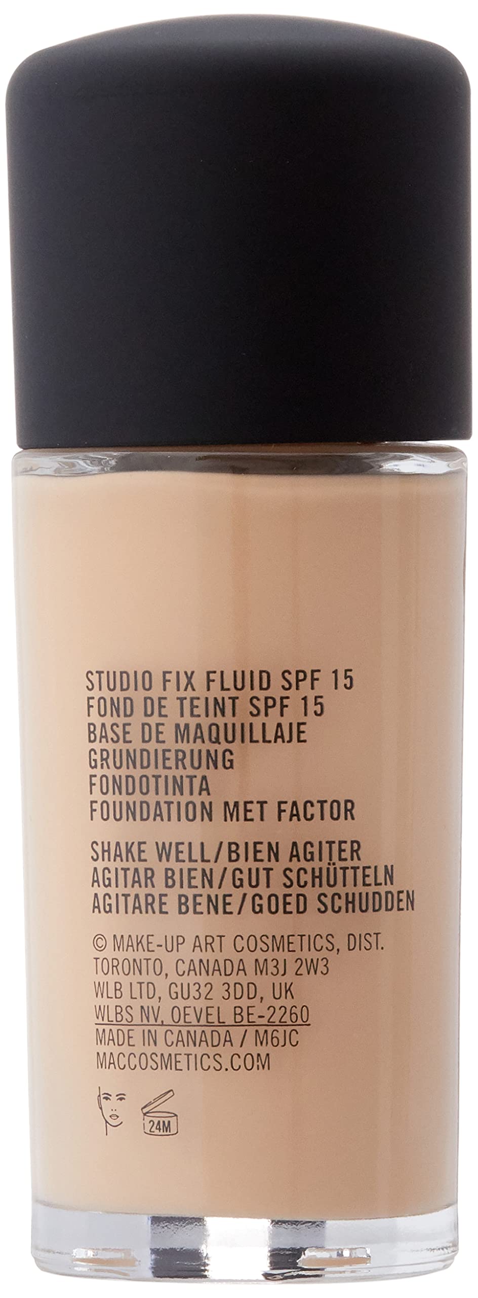 MAC Studio Fix Fluid Foundation SPF 15 NW25