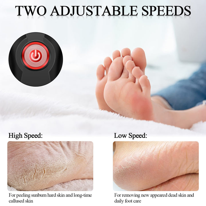 Electric Callus Remover for Feet Rechargeable, 15 in 1 Pedicure Tools Kit Foot Scrubber Dead Skin Remover Foot Files Scraper for Foot Spa Women and Men Feet Care
