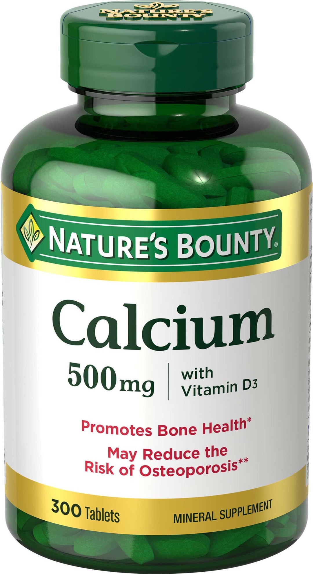 Nature&#39;s Bounty Calcium Plus 500 mg Vitamin D3,