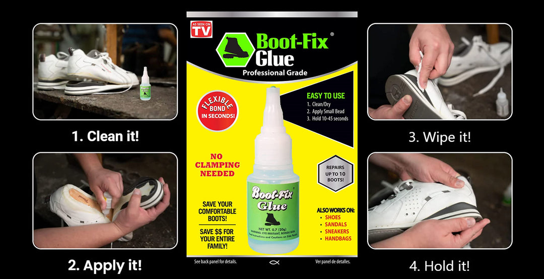 Shoe Glue: Instant Professional Grade Shoe Repair Glue