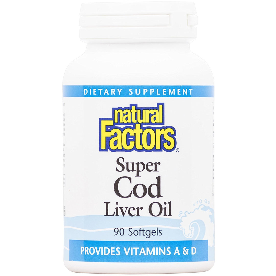 - Super Cod Liver Oil, Provides Vitamins A &amp; D, 90 Soft Gels