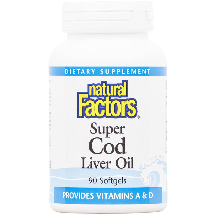- Super Cod Liver Oil, Provides Vitamins A &amp; D, 90 Soft Gels