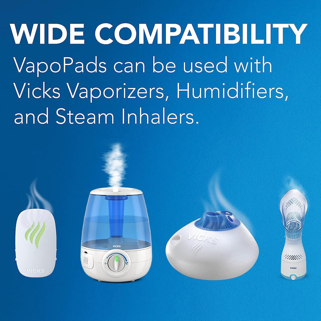 Vicks VapoPads Soothing Menthol Vapors