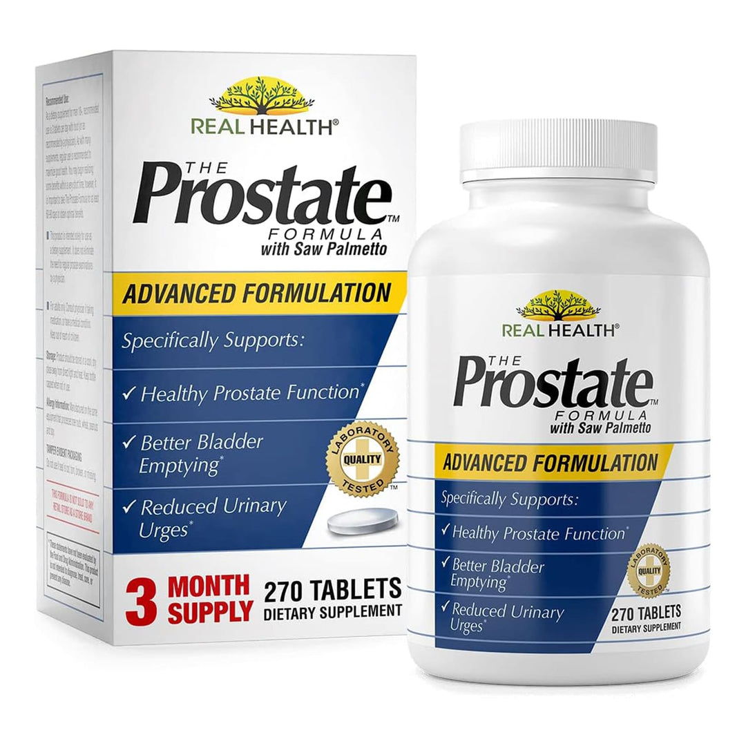 The Prostate Formula - Prostate Supplements for Men, Prostate Health, Prostate Relief, Saw Palmetto for Men, Prostate Vitamins - 270 Count