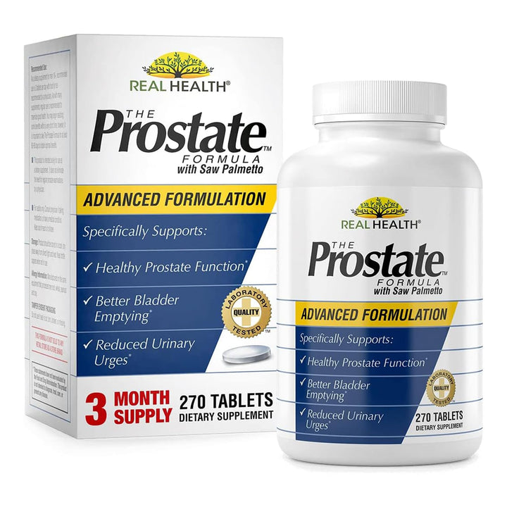 The Prostate Formula - Prostate Supplements for Men, Prostate Health, Prostate Relief, Saw Palmetto for Men, Prostate Vitamins - 270 Count