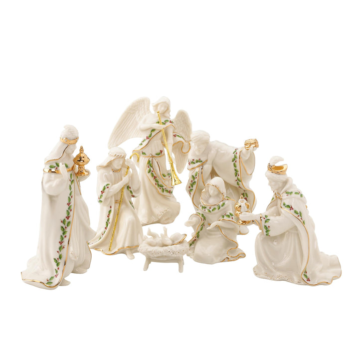 Lenox 806053 Holiday Mini Nativity Set, 1.60 LB, Ivory,
