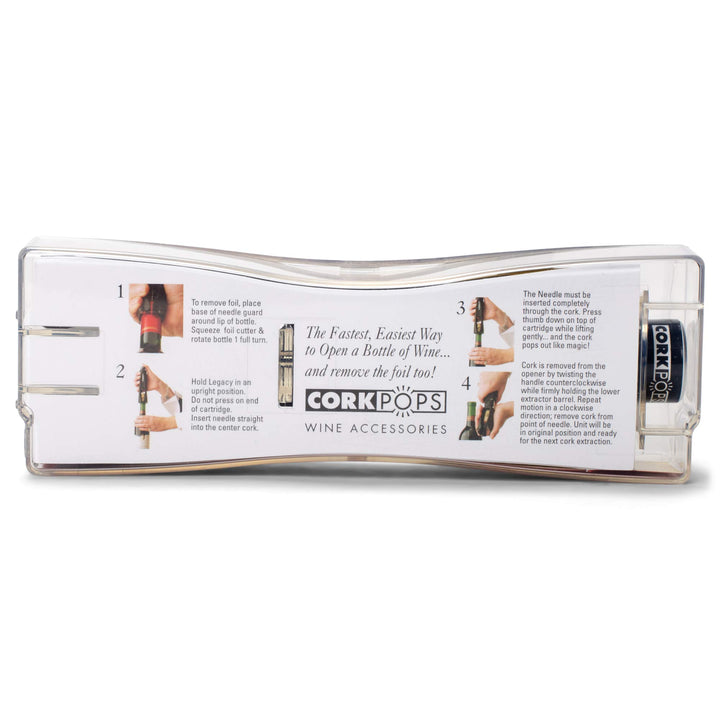 Legacy Wine Bottle Opener, Black