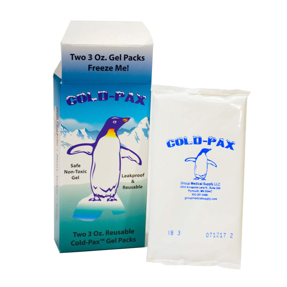 Extra Cold Gel Ice Packs - 2 pack Replacement 3oz Gel P