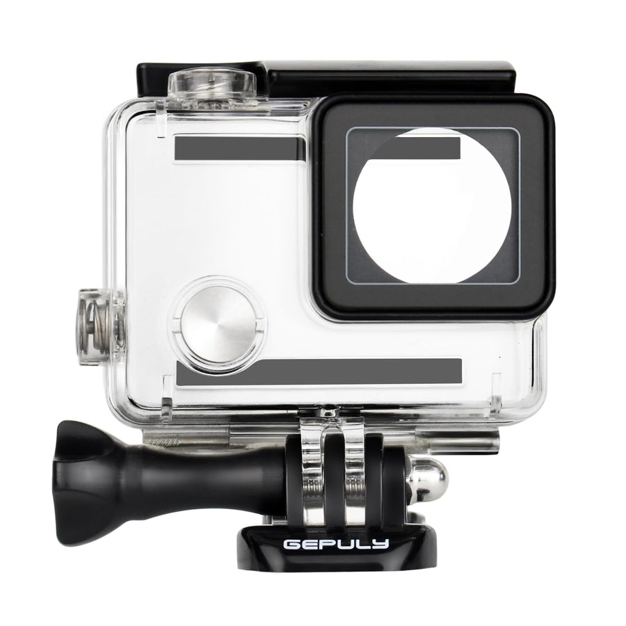 GEPULY Waterproof Housing Case for GoPro Hero 4, Hero 3