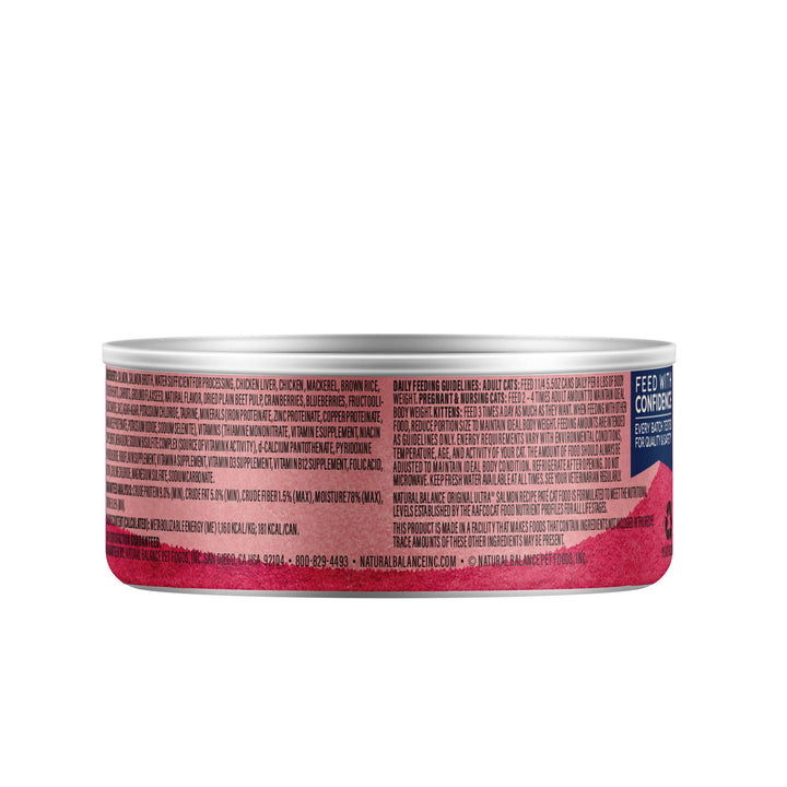Ultra Premium Wet Cat Food 24 Cans, Protein Options Include Chicken, Salmon or Ocean Fish