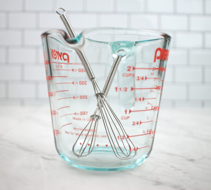 International Kitchen Tool Collection, Stainless Steel, Dishwasher Safe, Mini Whisk Set