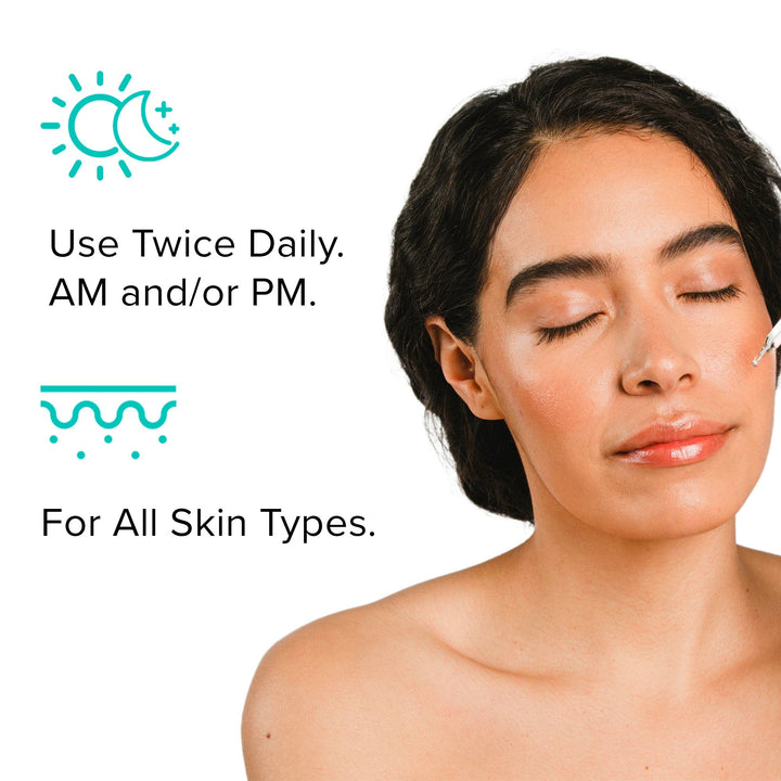 Take Care Daily, Plant Based Antioxidant Serum with Red Tea for All Skin Types, Hydrates &amp; Protects Skin, Paraben Free, Natural Skin Care (1 fl oz)