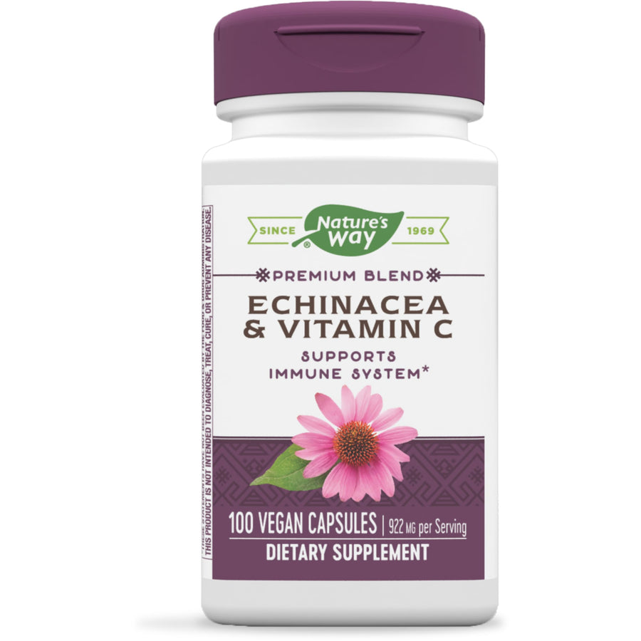 Nature's Way Echinacea & Vitamin C, Immune Supp