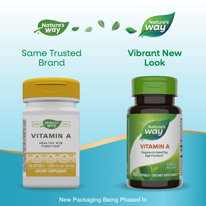 Nature&#39;s Way Vitamin A, High Potency, Supports 