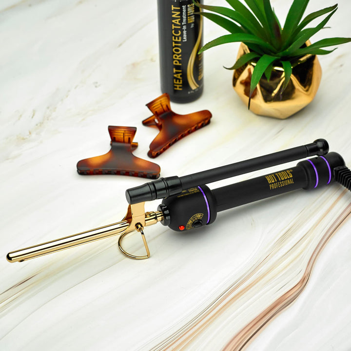 3/8 Gold Marcel Curling Iron HT1106